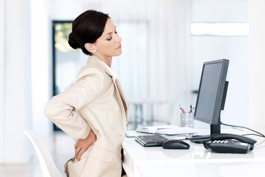 Sedentary work is the cause of developing cervical osteoarthritis