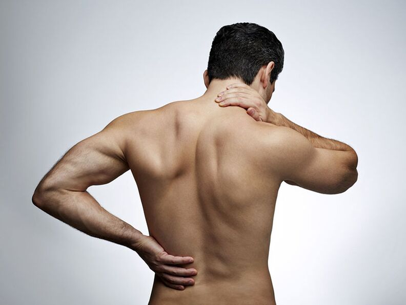 The main symptoms of osteonecrosis are pain in the neck, back, and lower back. 